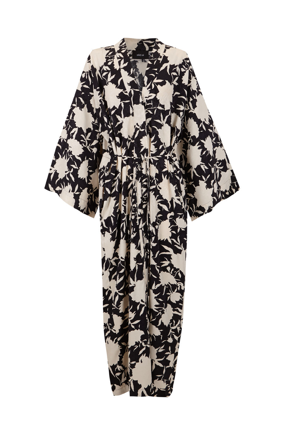 Kimono Margot Noir et Blanc