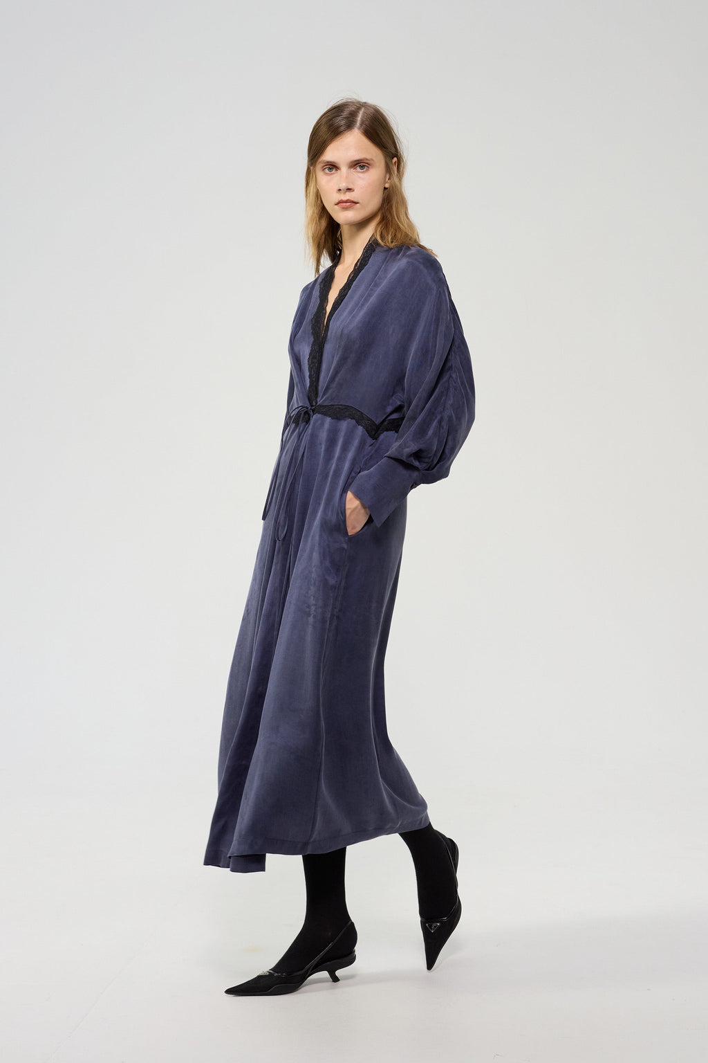 Kimono Astra Bleu Marine