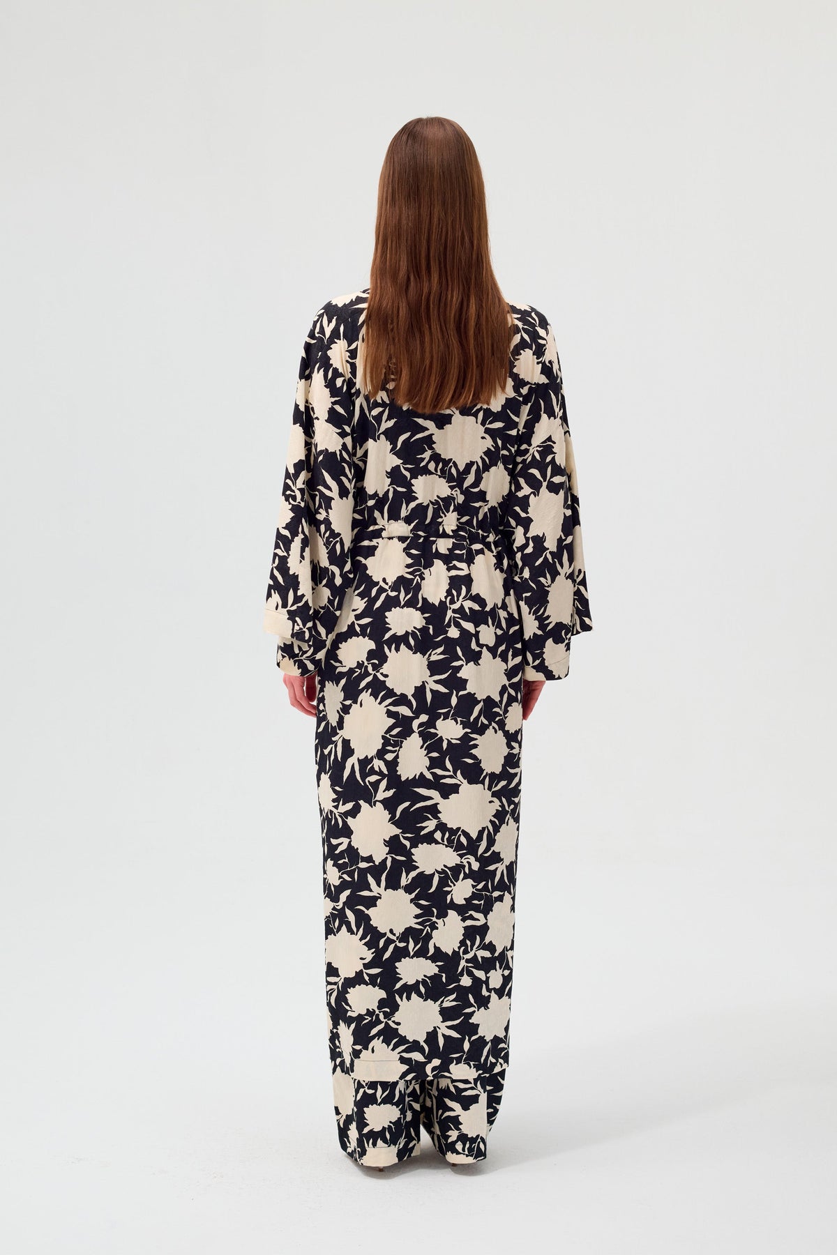 Kimono Margot Noir et Blanc