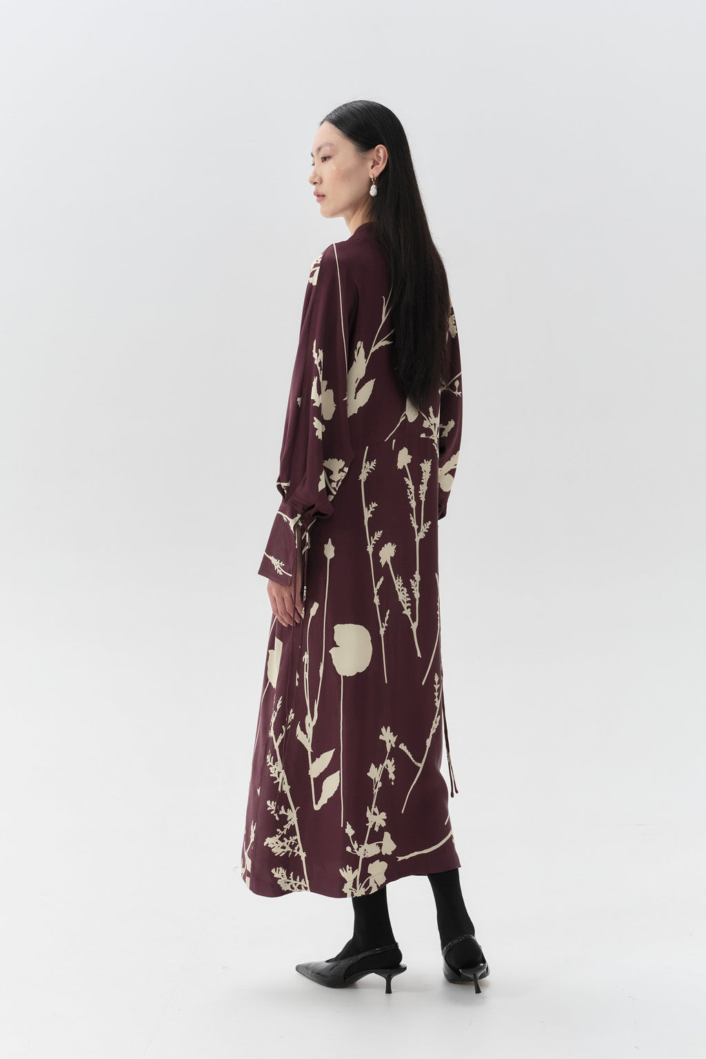 Kimono Gobi Aubergine