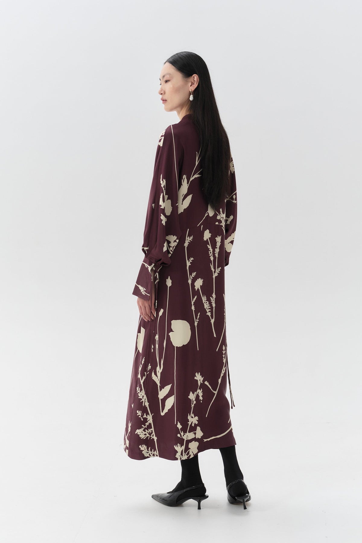 Kimono Gobi Aubergine