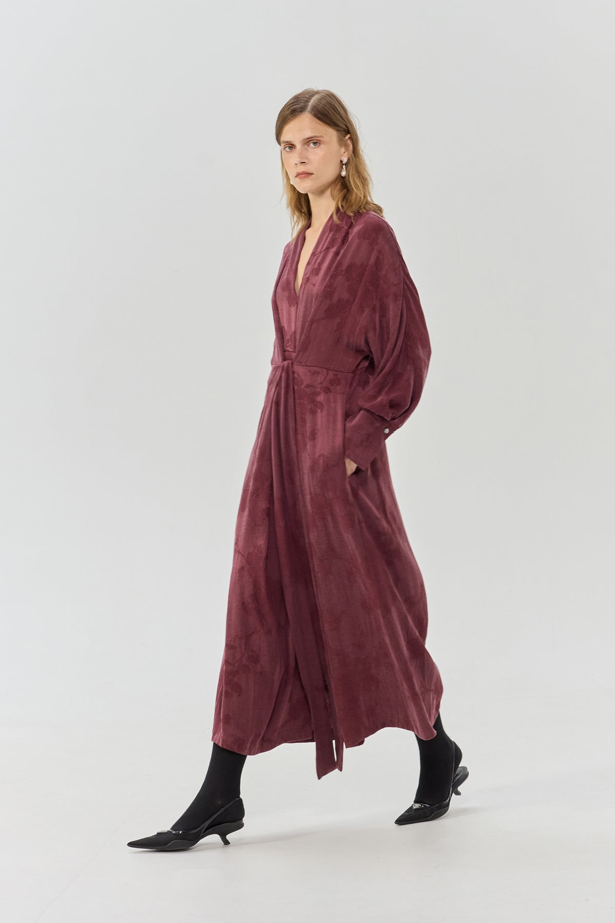 Kimono Freya Bordeaux
