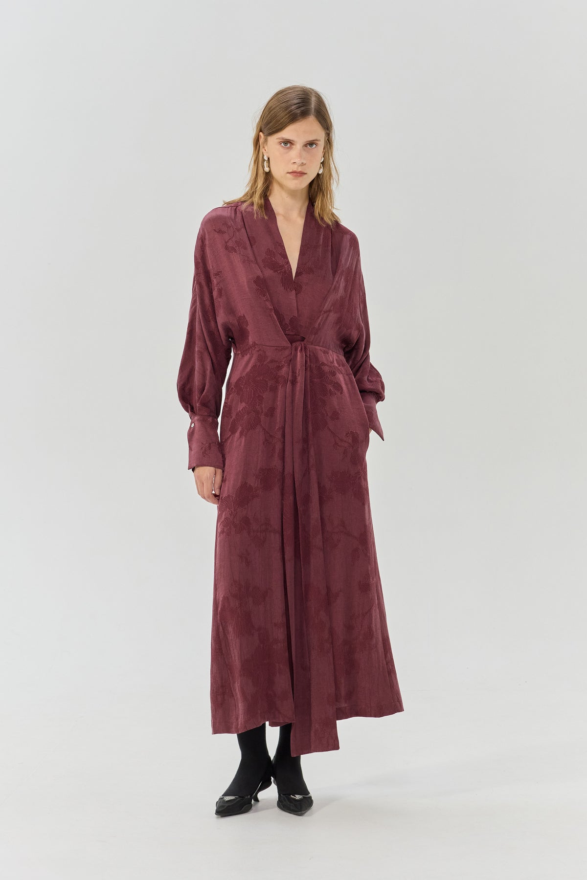 Kimono Freya Bordeaux