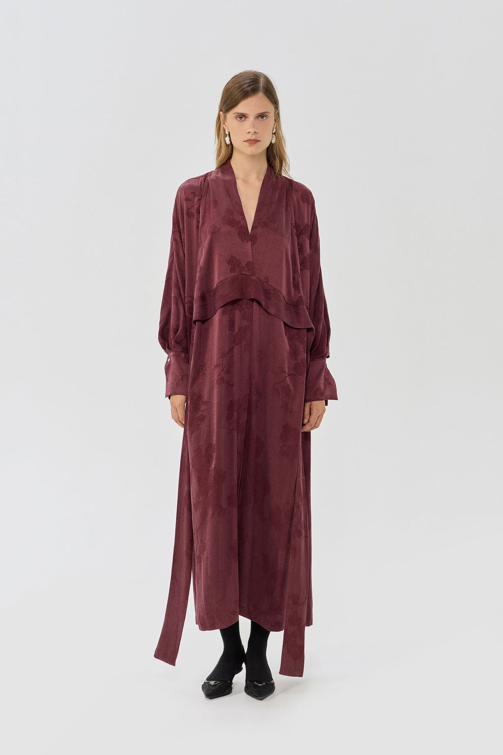 Kimono Freya Bordeaux