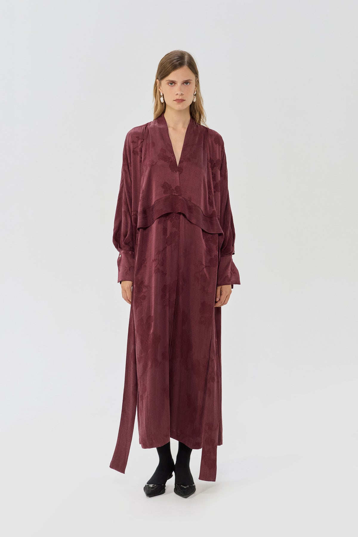 Kimono Freya Bordeaux