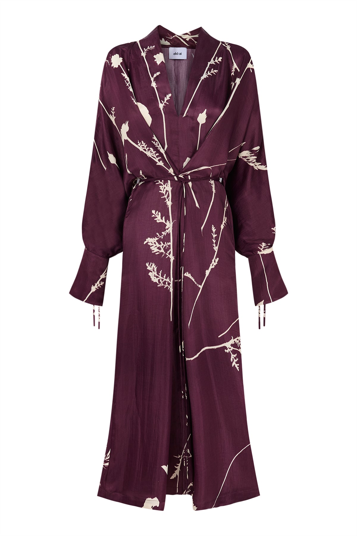 Kimono Gobi Aubergine
