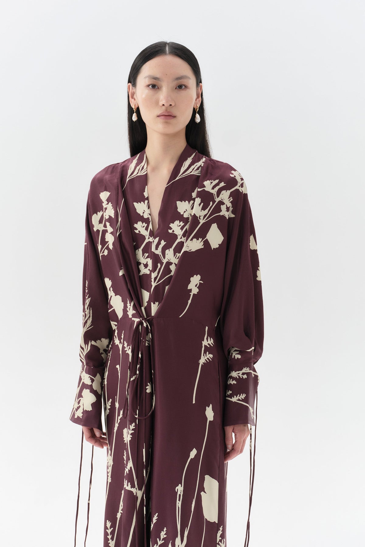 Kimono Gobi Aubergine