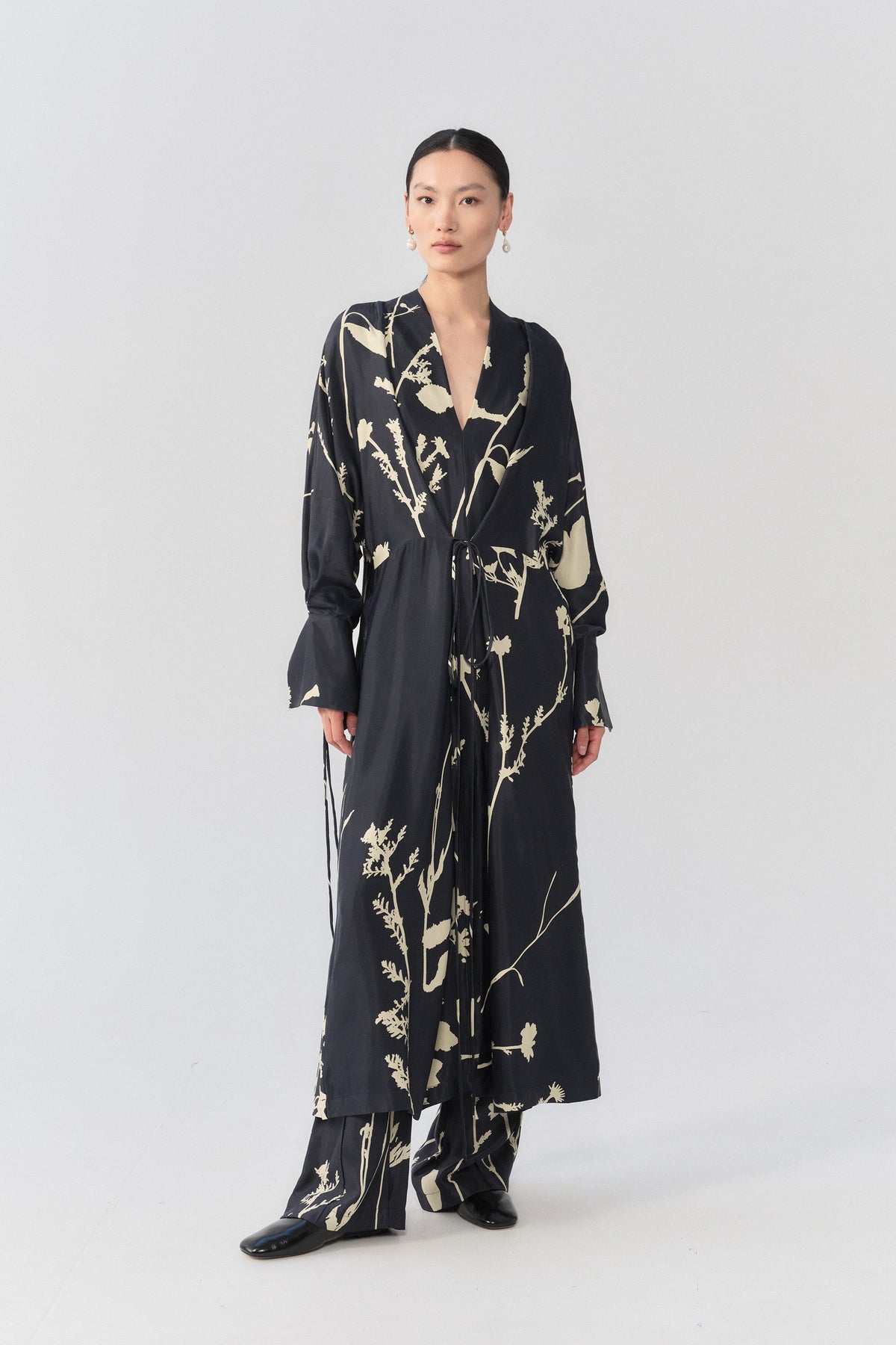 Kimono Gobi Bleu Marine