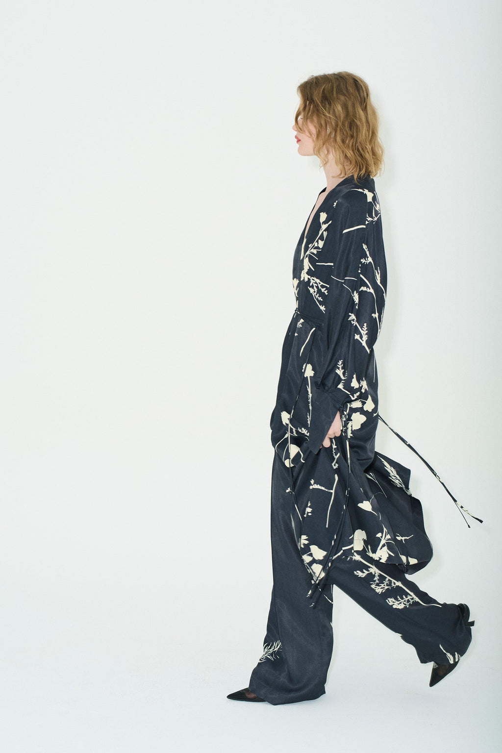 Kimono Gobi Bleu Marine