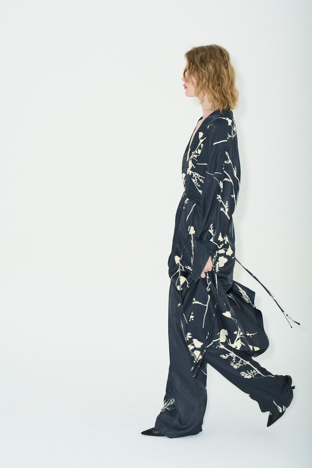 Kimono Gobi Bleu Marine