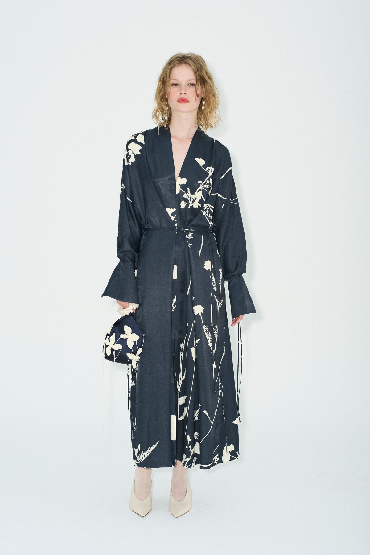 Kimono Gobi Bleu Marine