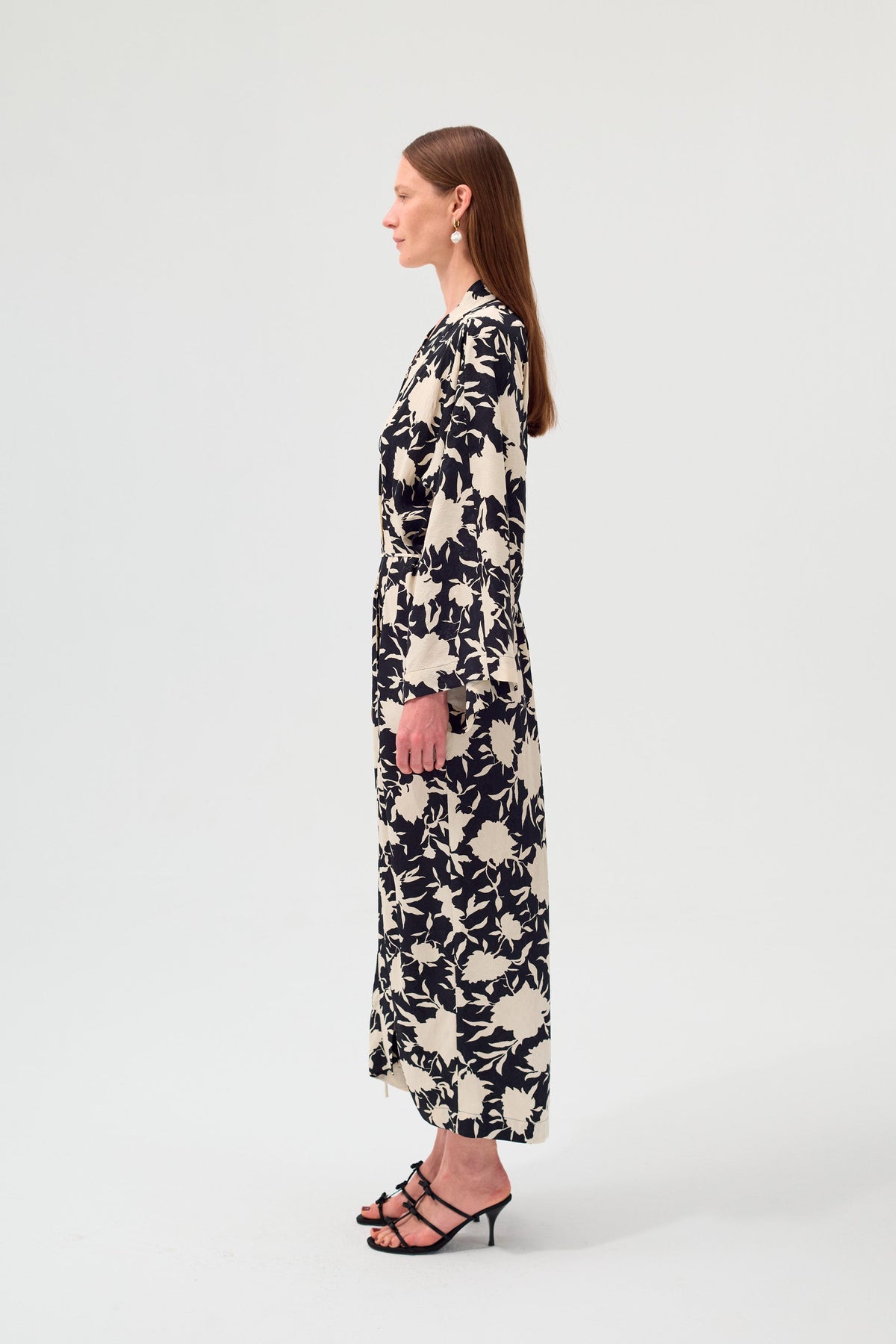 Kimono Margot Noir et Blanc