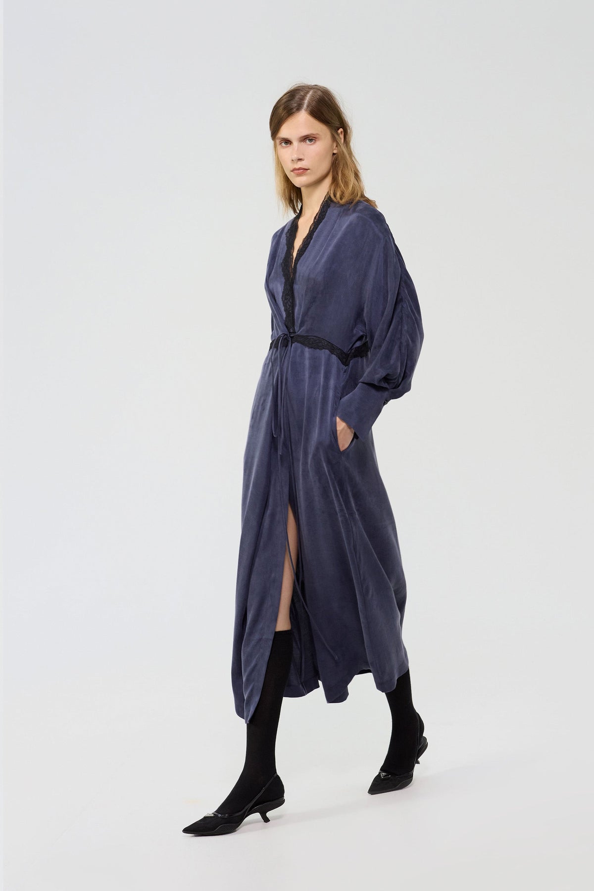 Kimono Astra Bleu Marine