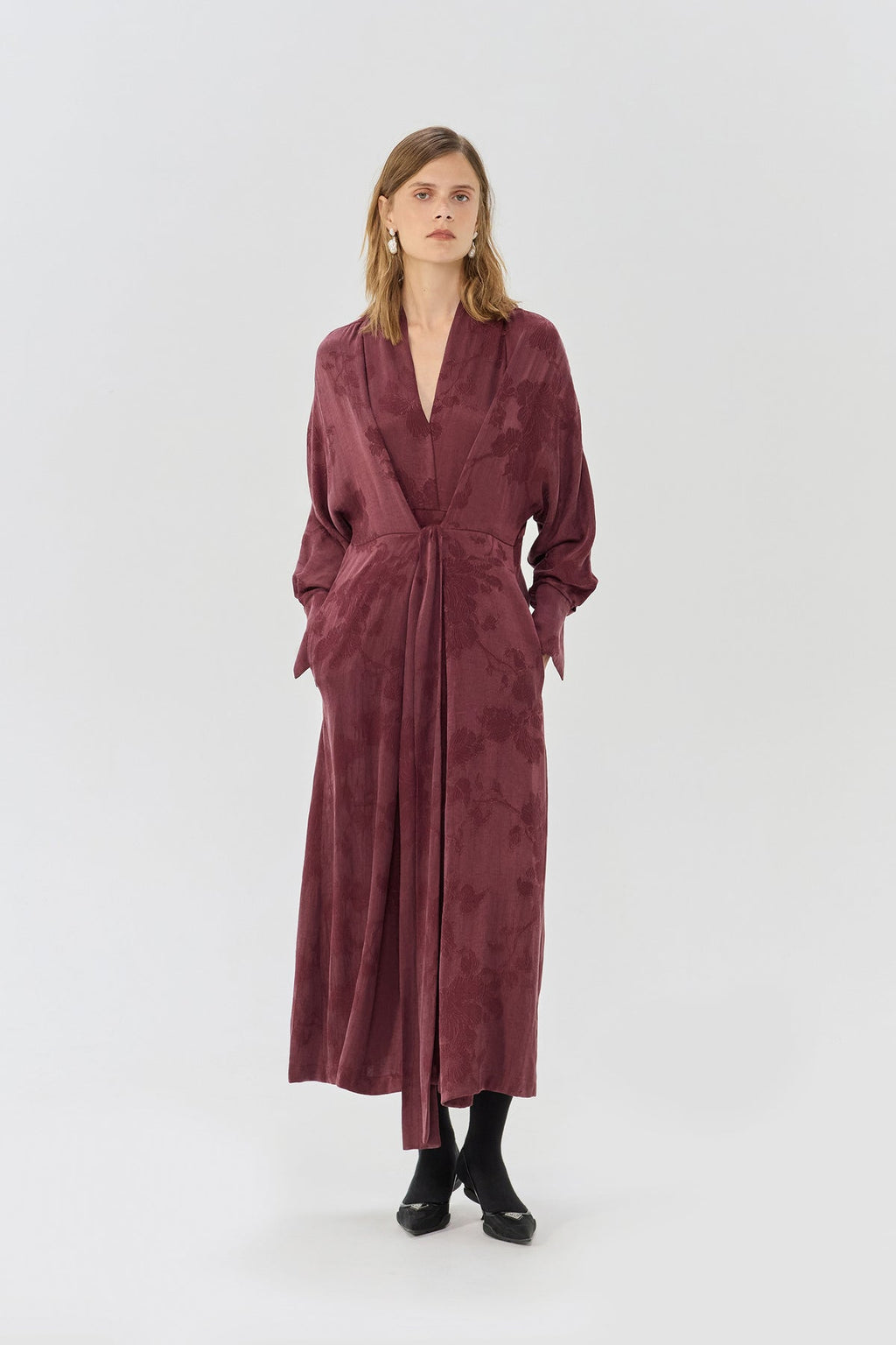 Kimono Freya Bordeaux